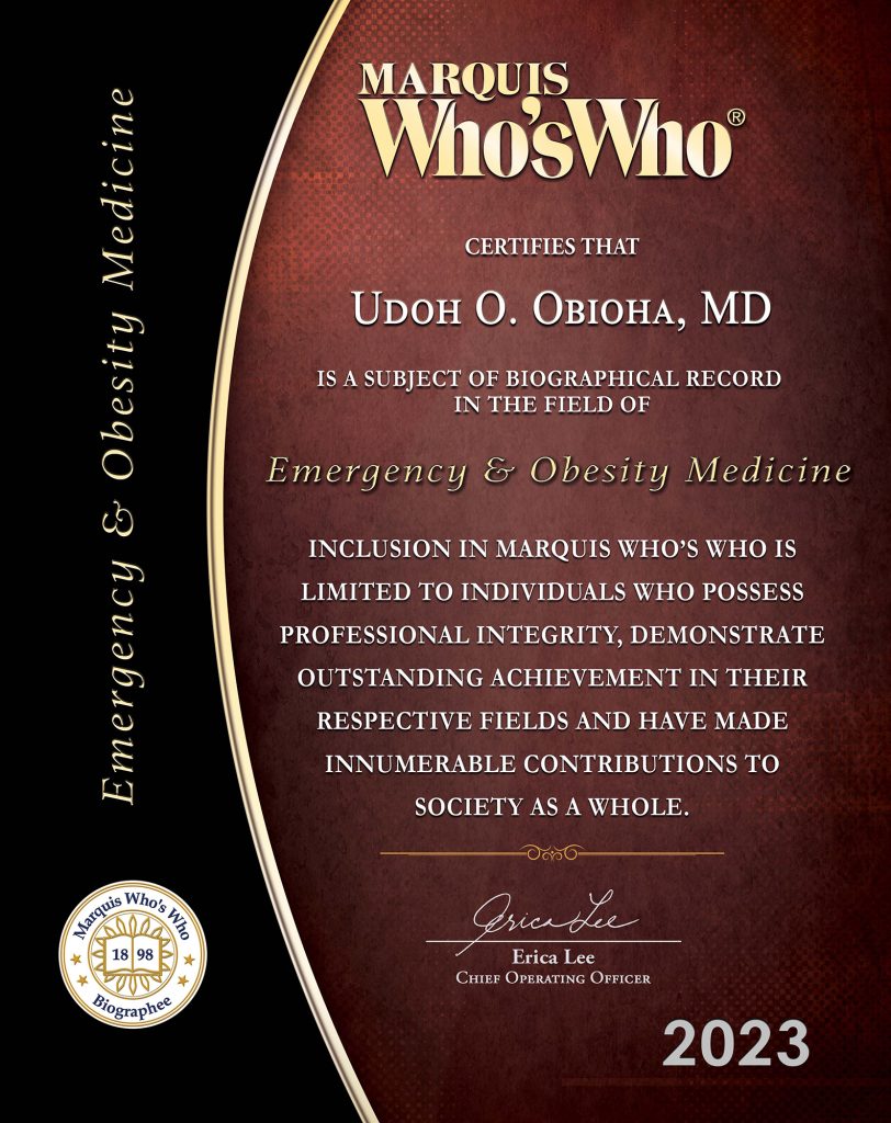 Dr. Obioha Claremont, CA